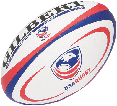 Gilbert Usa Rugby Barbarian Match Rugby Ball - Usa Rugby Supporter Ball (425x389), Png Download