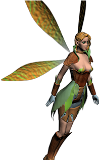 Check Out New Work On My @behance Portfolio - Fairy (404x316), Png Download