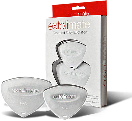 Exfolimate Is Your Best Mate For Silky Smooth Skin - Exfolimate 2-piece Face And Body Exfoliator Tool Kit (435x400), Png Download