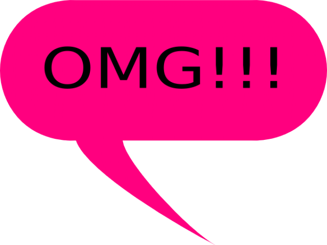 Omg Face Cliparts - Lol Clipart (640x480), Png Download