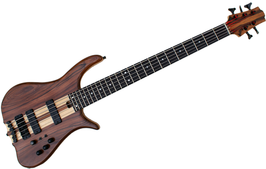 6 String Custom Bass Guitar - Ibanez Gsr206b Wnf (600x364), Png Download