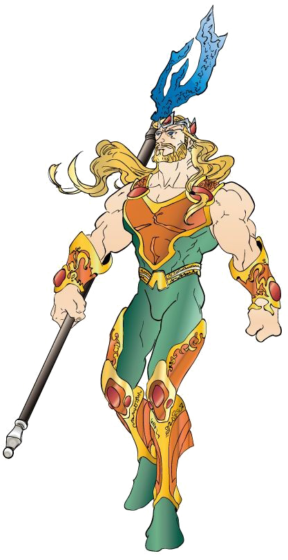 Aquaman Png Image Background - Art (595x842), Png Download