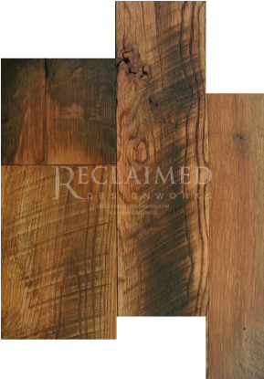Antique Oak Reclaimed Hardwood Flooring - Reclaimed Lumber (450x450), Png Download