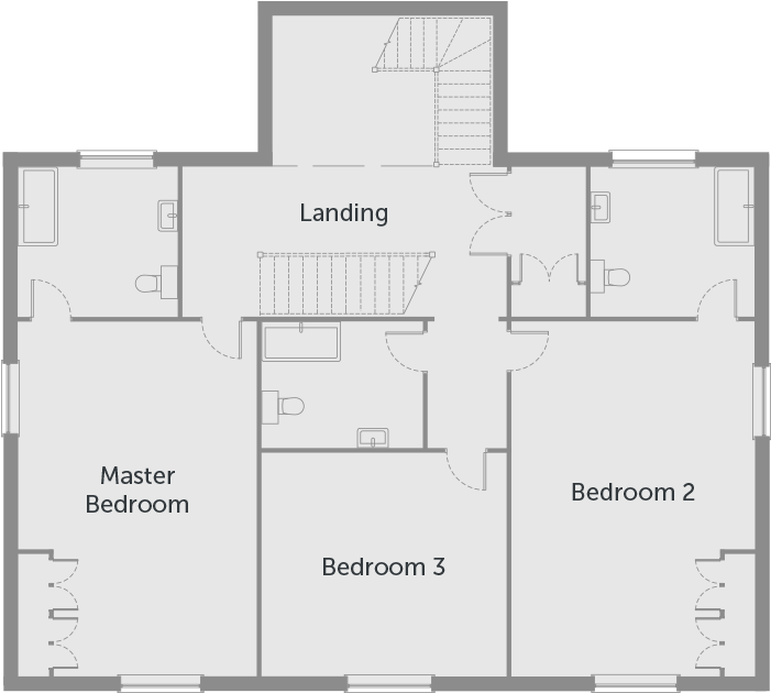 The Drive First Floor - Portable Network Graphics (797x678), Png Download