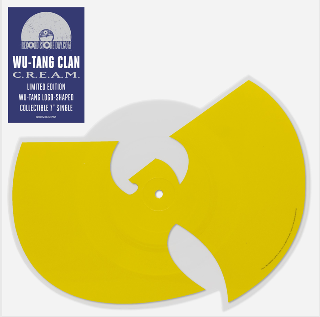 C - R - E - A - M - Die Cut Picture Disc - Wu Tang - Wu-tang (1200x1200), Png Download