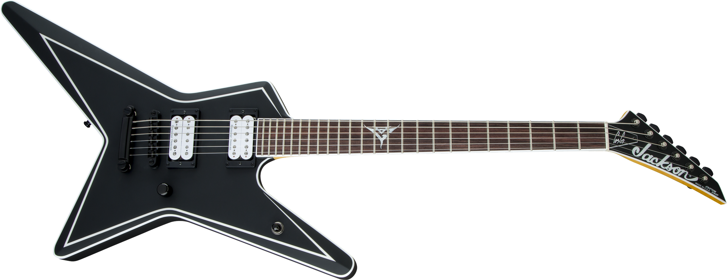 Spent The Past Decade Affirming His Status As One Of - Jackson Js Series Signature Gus G. Star Js32 - Satin (2400x930), Png Download