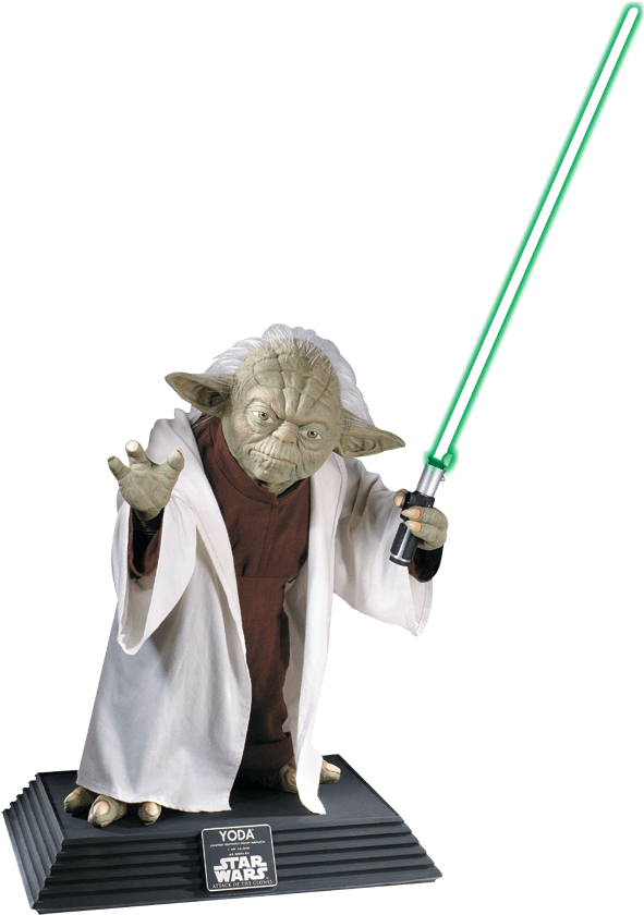 Collectors Edition Life Size Yoda Statue - Yoda Life-size Statue - Star Wars (850x850), Png Download