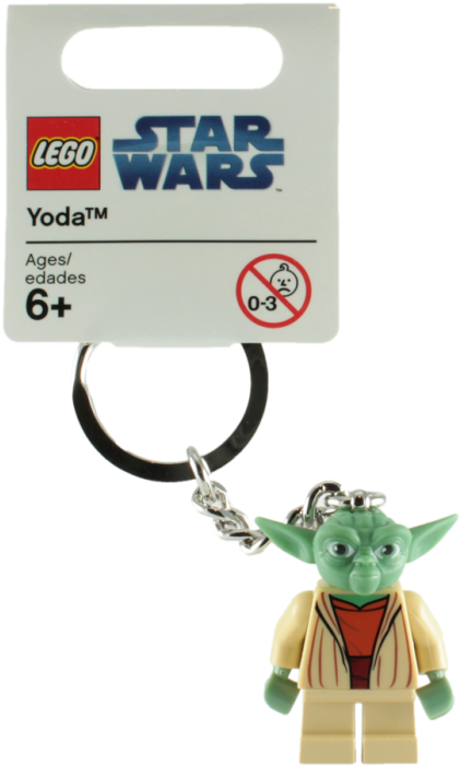 Lego Master Yoda Keychain - Lego Star Wars R4-p44 Key Chain 852946 (700x700), Png Download