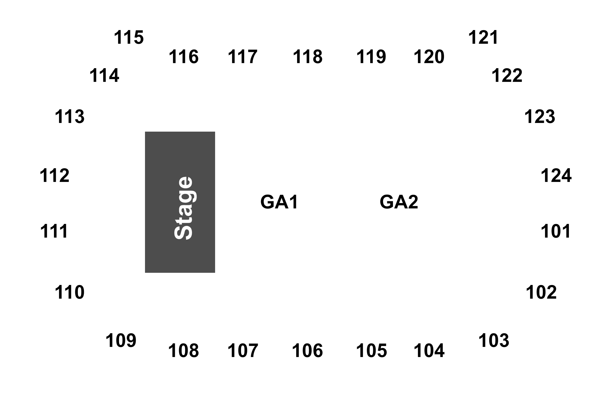 Seatics Logo - Cedar Park Center Seating Chart (2100x1420), Png Download