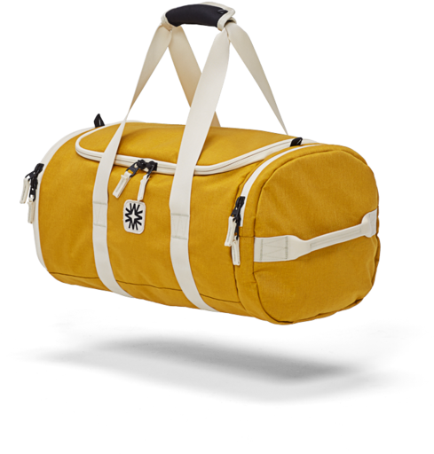 States Duffel Bag Yellow - Duffel Bag (600x600), Png Download