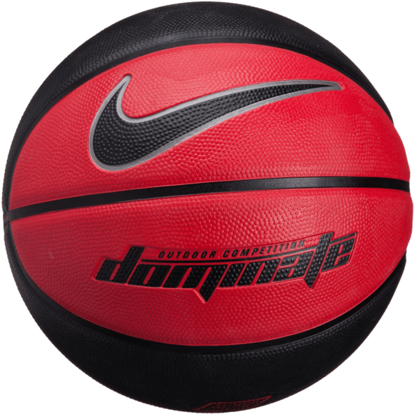 Nike Dominate Basketball - Nike Dominate Basketball Red/black (size 7) (600x600), Png Download