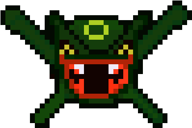 Rayquaza Head - Cartoon (430x300), Png Download