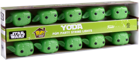 Star Wars Pop! Lights - Yoda (560x560), Png Download