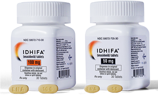 Idhifa Packaging - Enasidenib (510x352), Png Download