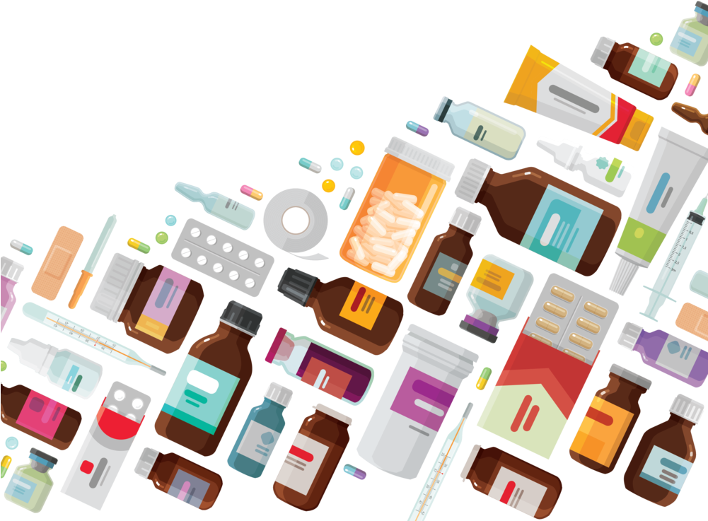 Pill Bottle-01 - Bottle (1000x773), Png Download