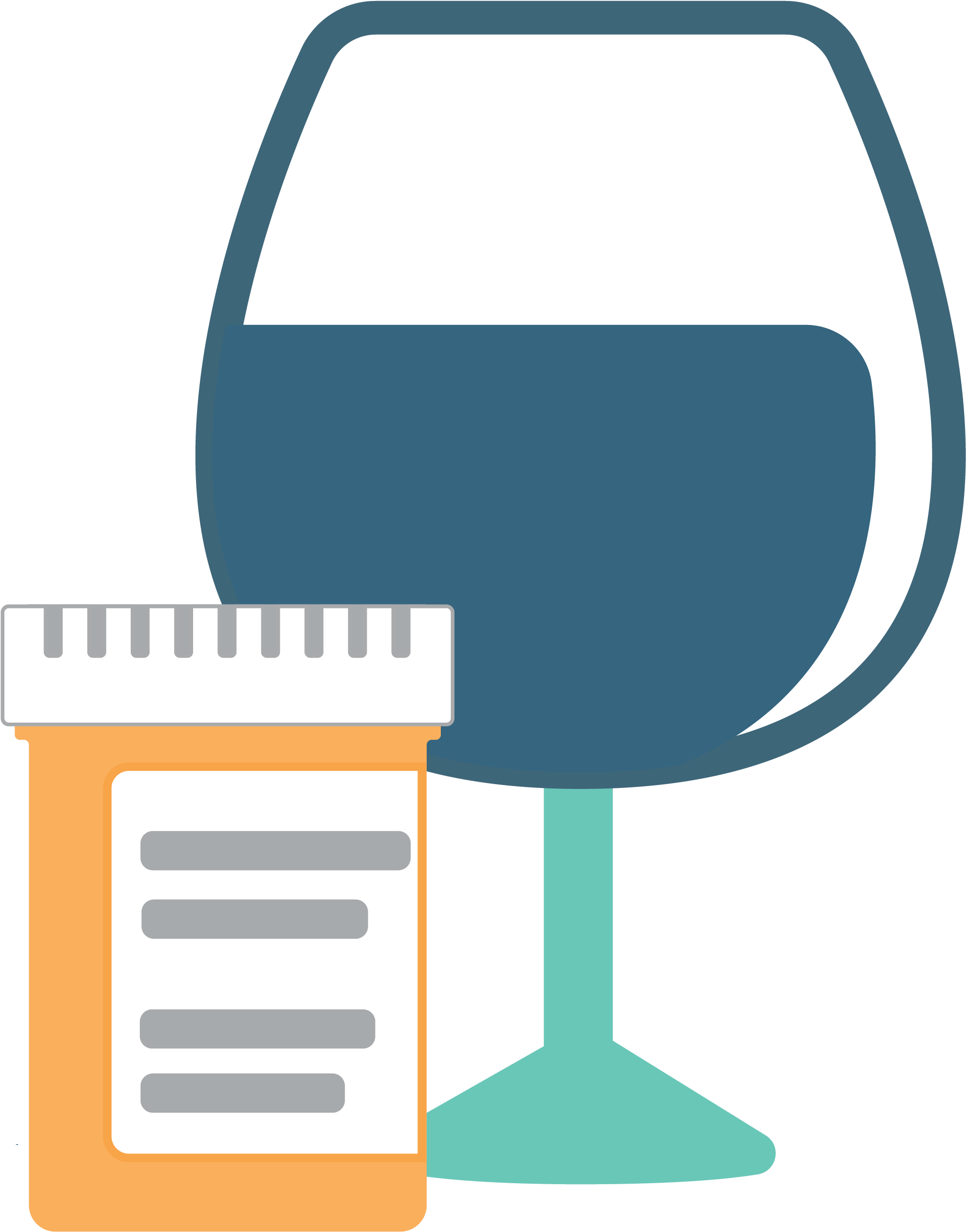 5090 Genrx Missionvideo Icons Pillbottlewine - Pharmacy (2224x2809), Png Download