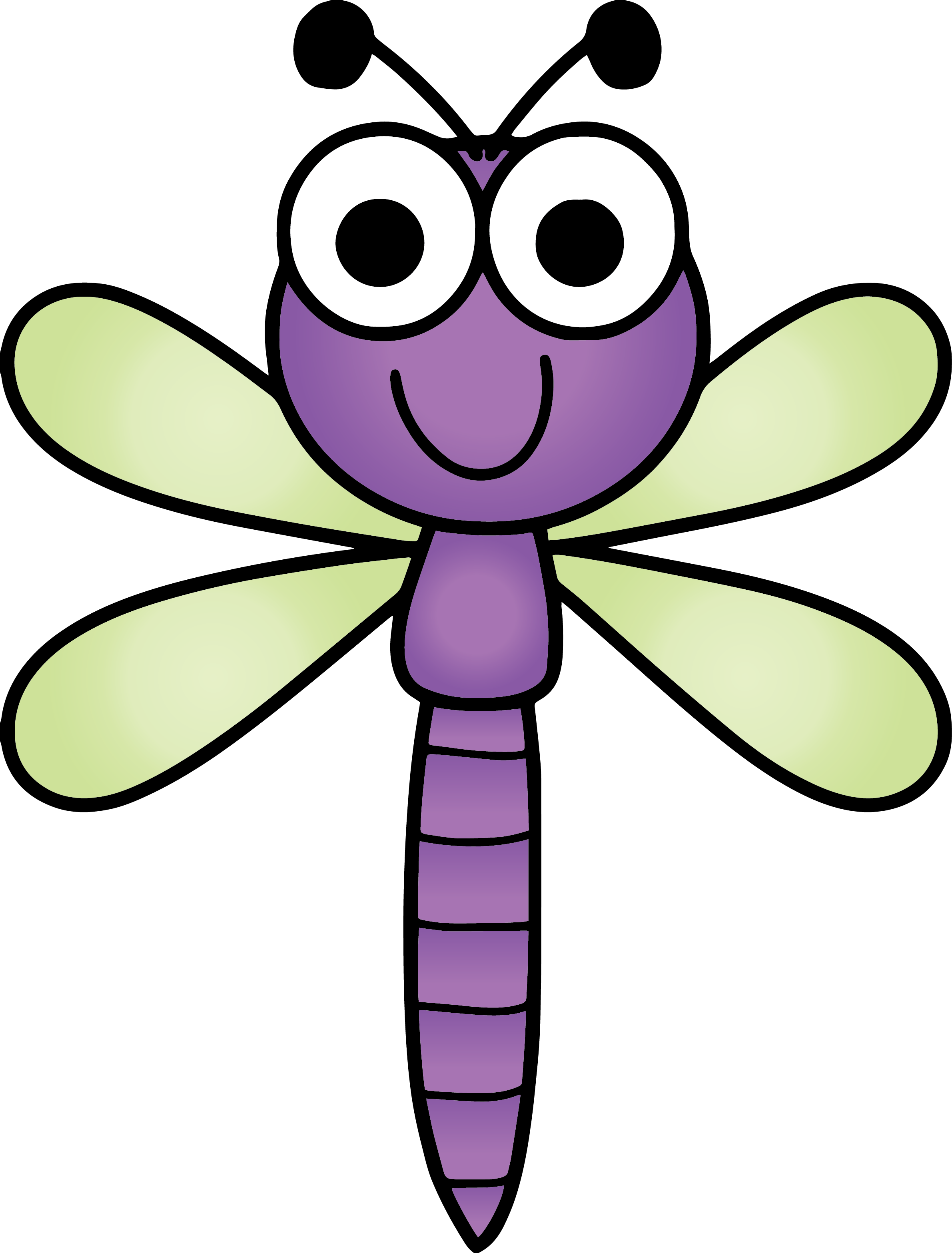 Dragonfly Room Ages 5 Year Olds - Dragonfly Clip Art (2381x3134), Png Download
