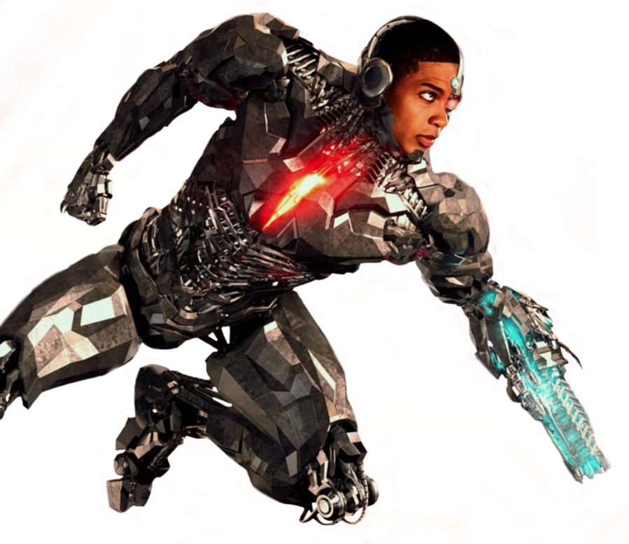 Justice League Cyborg Png (899x777), Png Download