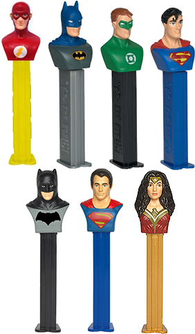 Pez Dc Comics Justice League Collection Candy Dispenser - Batman Pez Characters (each Sold Separately) 4411 (500x500), Png Download