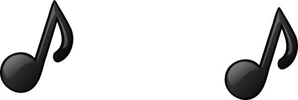 Music Note (600x202), Png Download