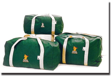 Forest Green & Tan Duffle Bags In Various Sizes - Duffel Bag (497x331), Png Download