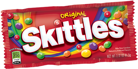 From The Skittles Website Itself - Transparent Skittles Png (500x275), Png Download