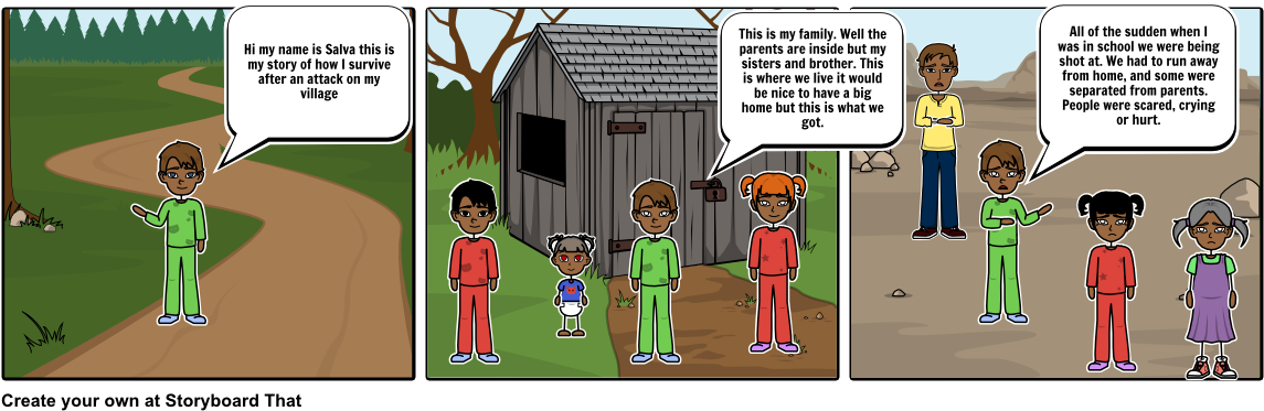 Long Walk To Water - Long Walk To Water Salva School (1164x385), Png Download