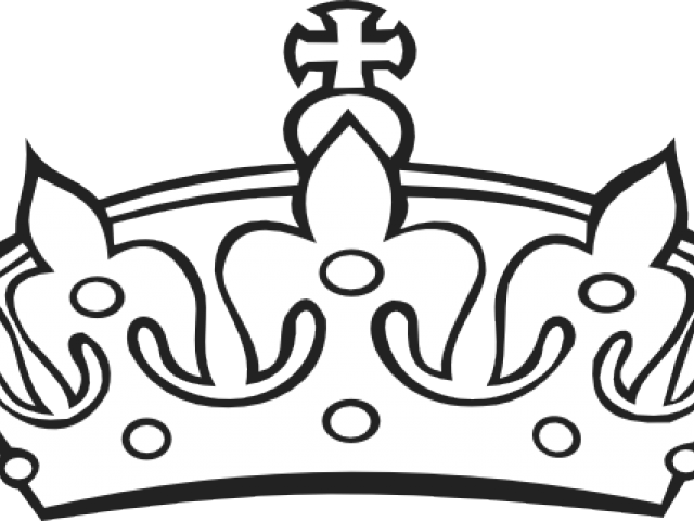 King Crown Clipart Black And White - Kings Crown Clipart Black And White (640x480), Png Download