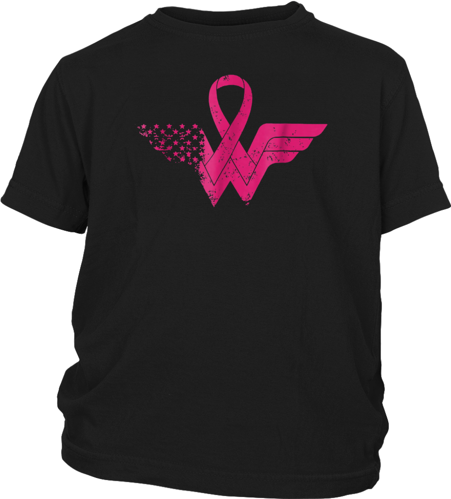 Super Hero Breast Cancer Awareness With Pink Ribbon - Legends Are Born On 19 (1024x1024), Png Download