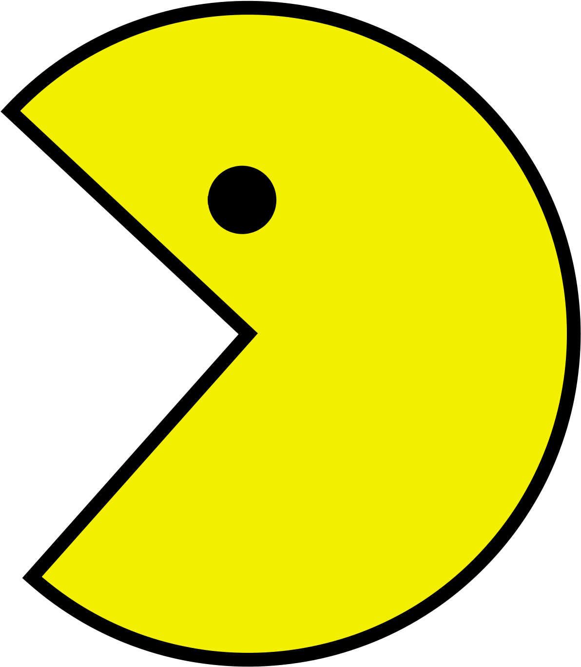 Pacman Png (1200x1403), Png Download