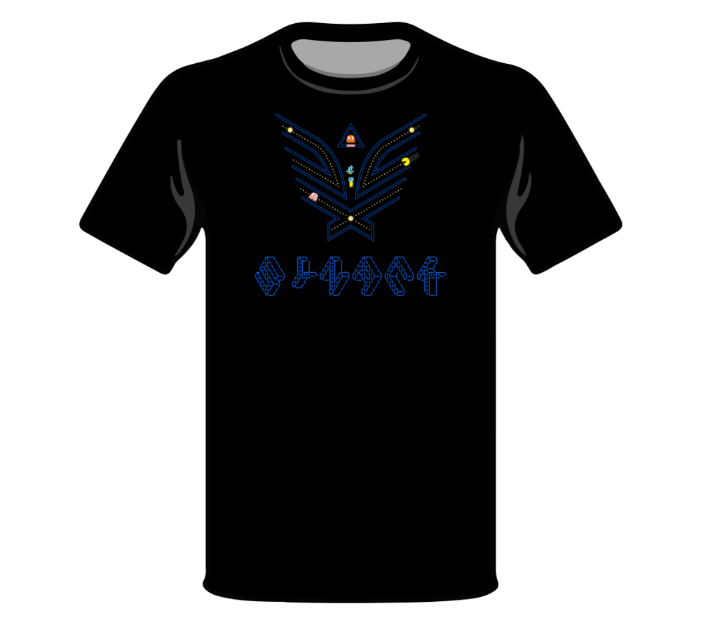 Shirt-pacman - Game Persona 5 Morgana Costume Shirt P5 Unisex Adult (1000x891), Png Download