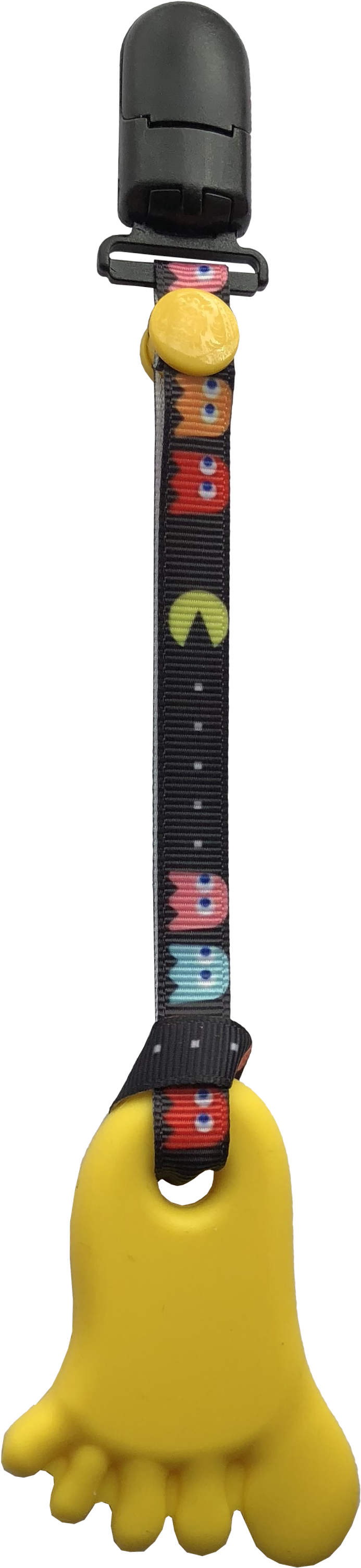 Jpg Foot Clip On Pacman (962x3278), Png Download