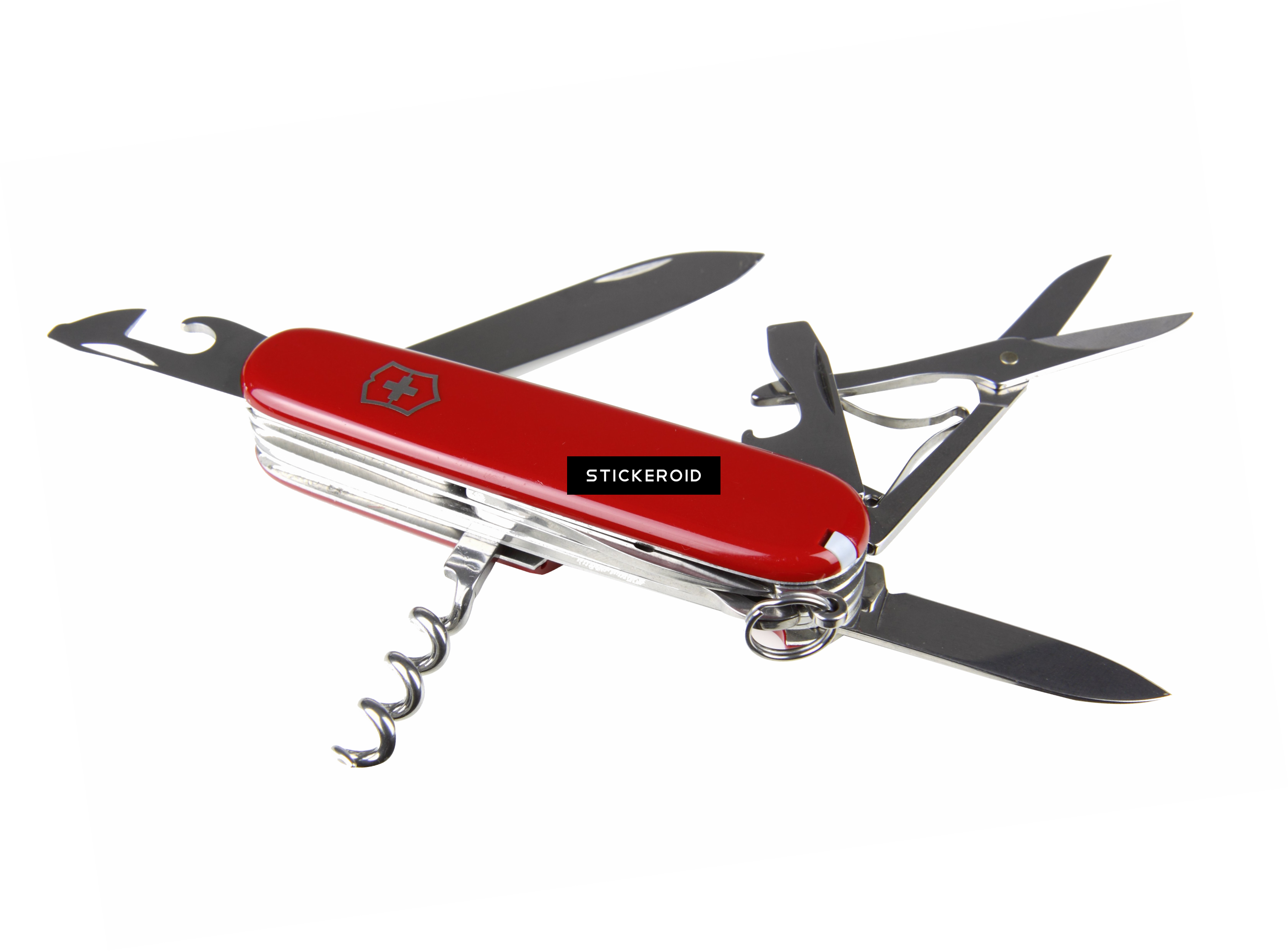 Knife - Swiss Army Knife (3023x2232), Png Download