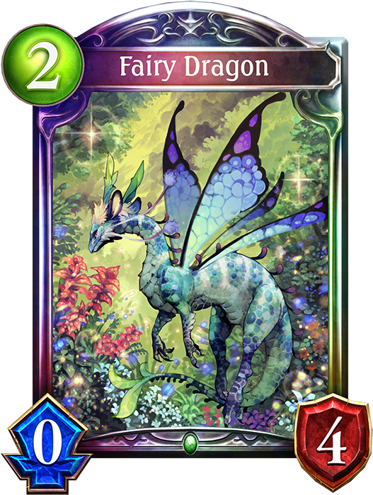 Fairy Dragon - Fairy Dragon Shadowverse (536x698), Png Download