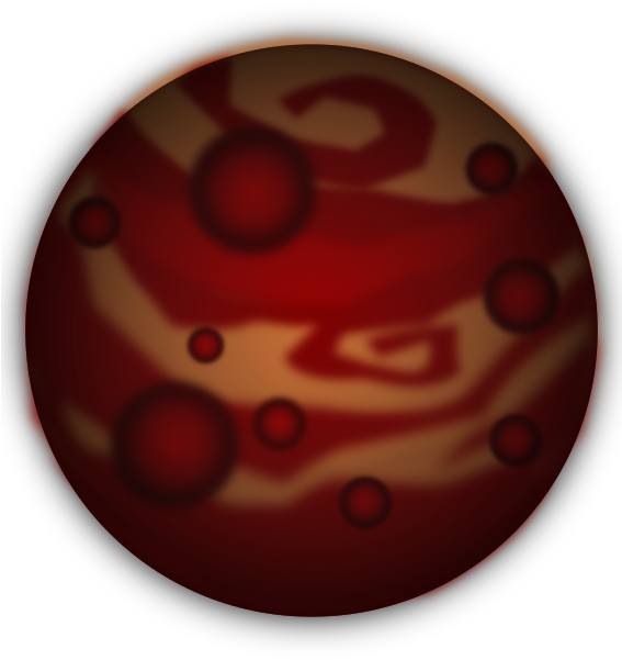 Mars - Clip Art (566x800), Png Download