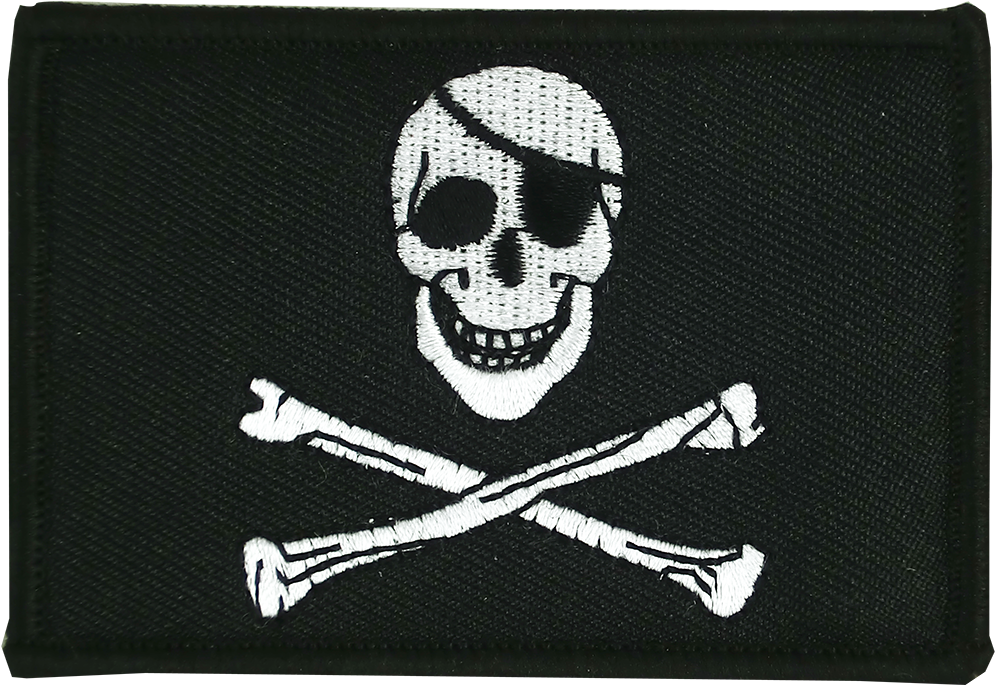 Pirate Skull And Bones (1500x1000), Png Download