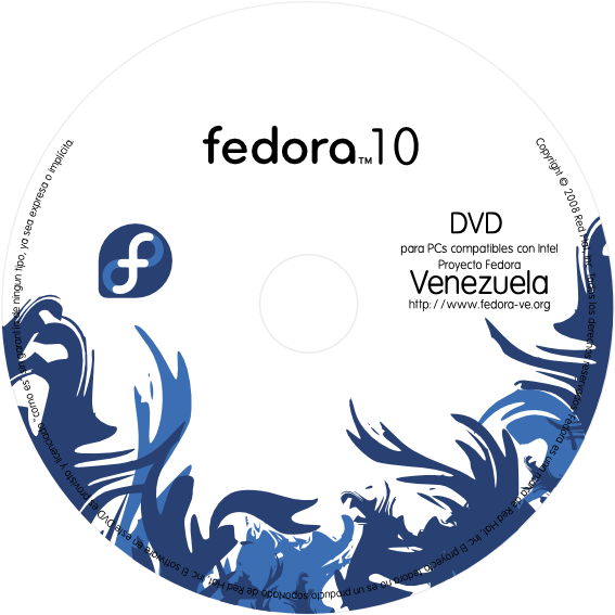 F10 Disc Spanish Ve - Fedora Linux Man Files: User Commands Volume One (629x629), Png Download