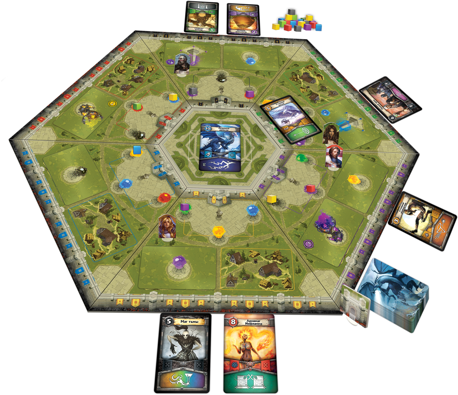 Bastion Rental - Bastion Board Game (2048x2048), Png Download