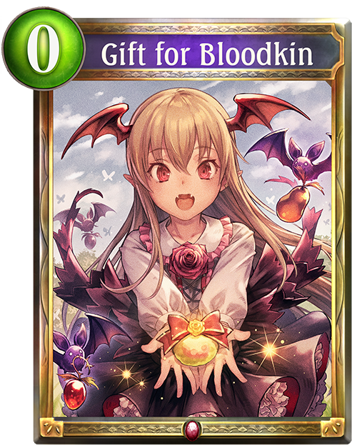 Deck Builder Bloodcraft - Shadowverse Gift For Bloodkin (536x698), Png Download