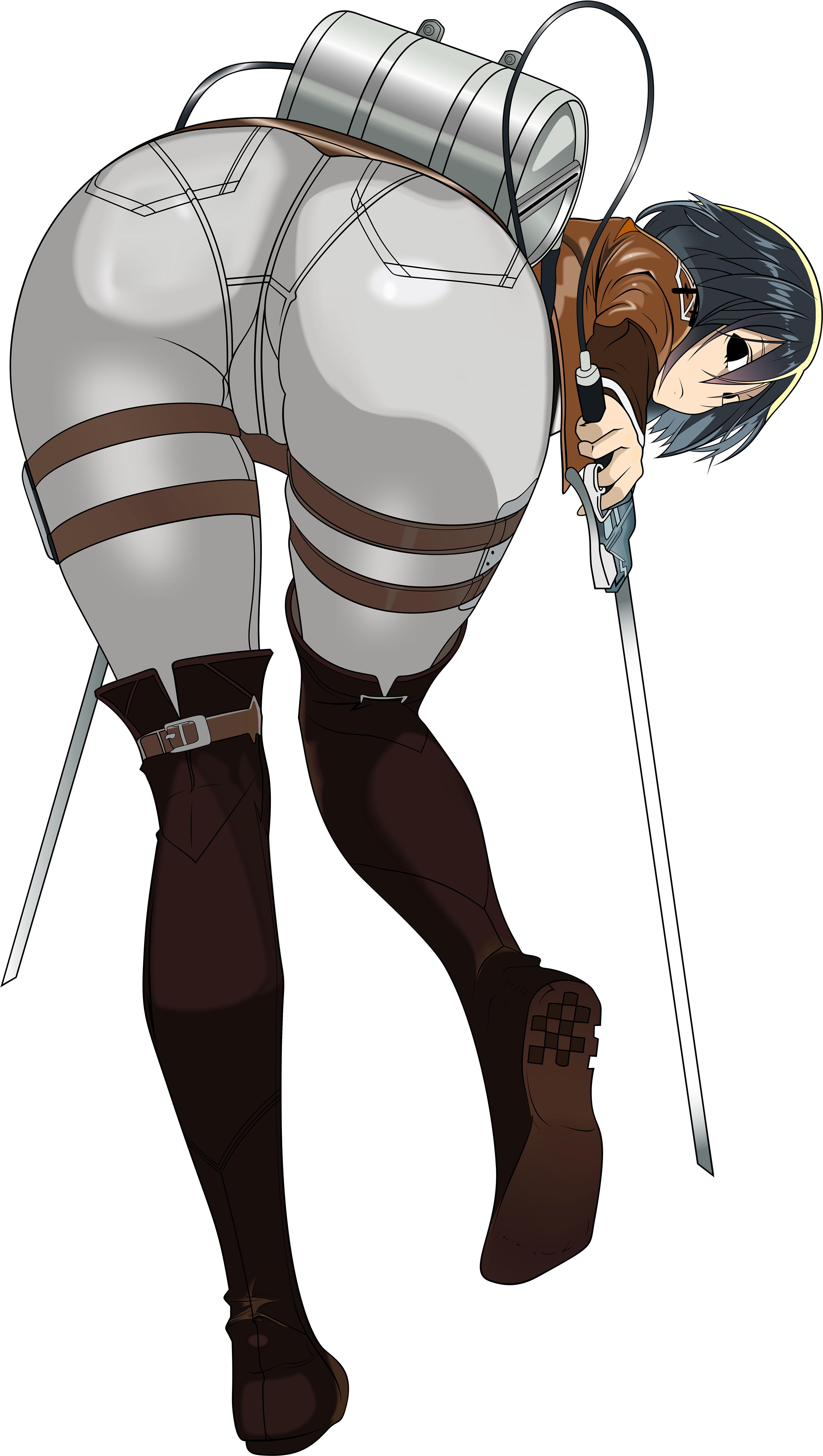View Mikasa Ackerman , - Sports (2879x5000), Png Download