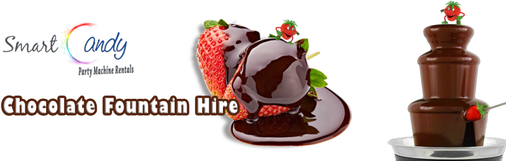 Chocolate Fountain Hire Chocolate Fountain Rental - Chocolate Fountain (1024x320), Png Download