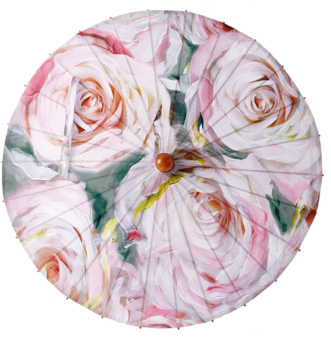 Pink Roses (700x695), Png Download