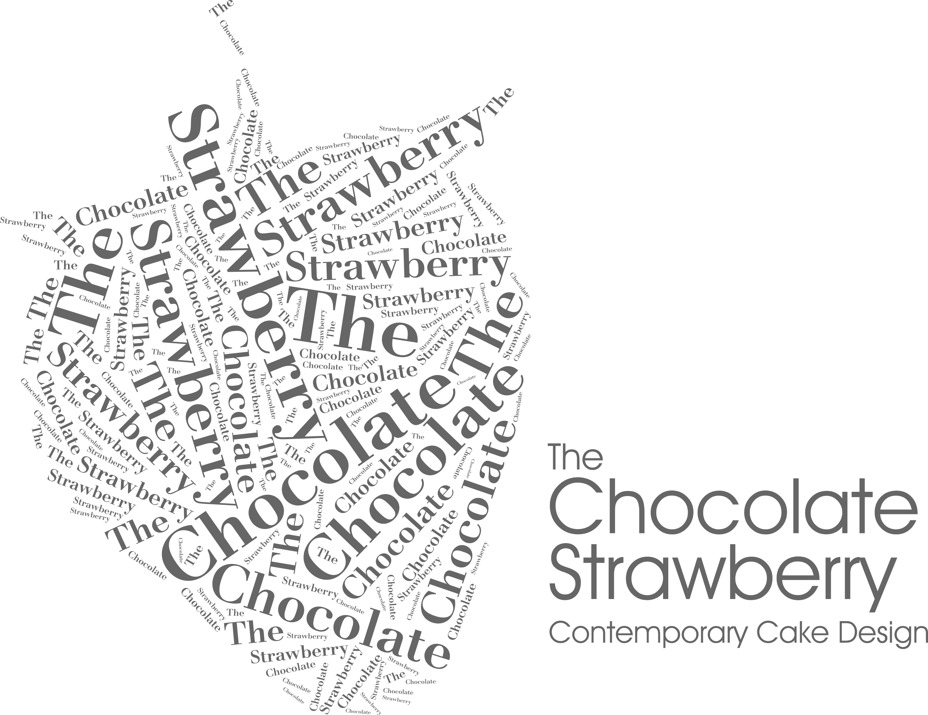The Chocolate Strawberry Logo (3055x2354), Png Download