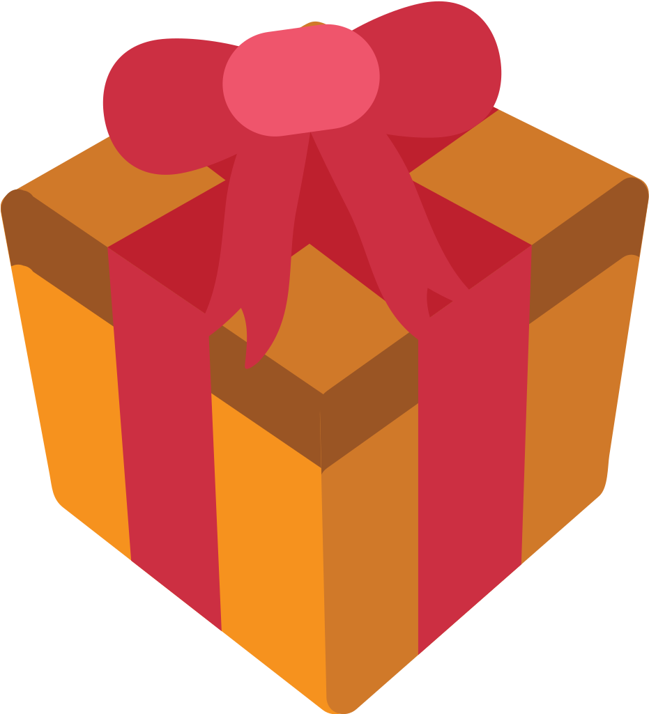 File - Emojione1 1f381 - Svg - Redbox (1024x1024), Png Download