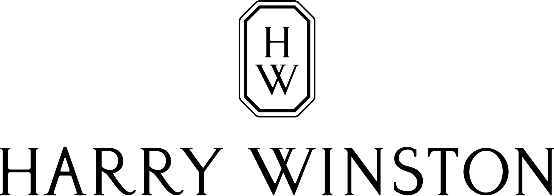 Harry Winston Jewelry Logo (1889x680), Png Download