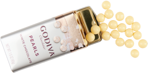 White Chocolate Pearls - Pearl (600x600), Png Download