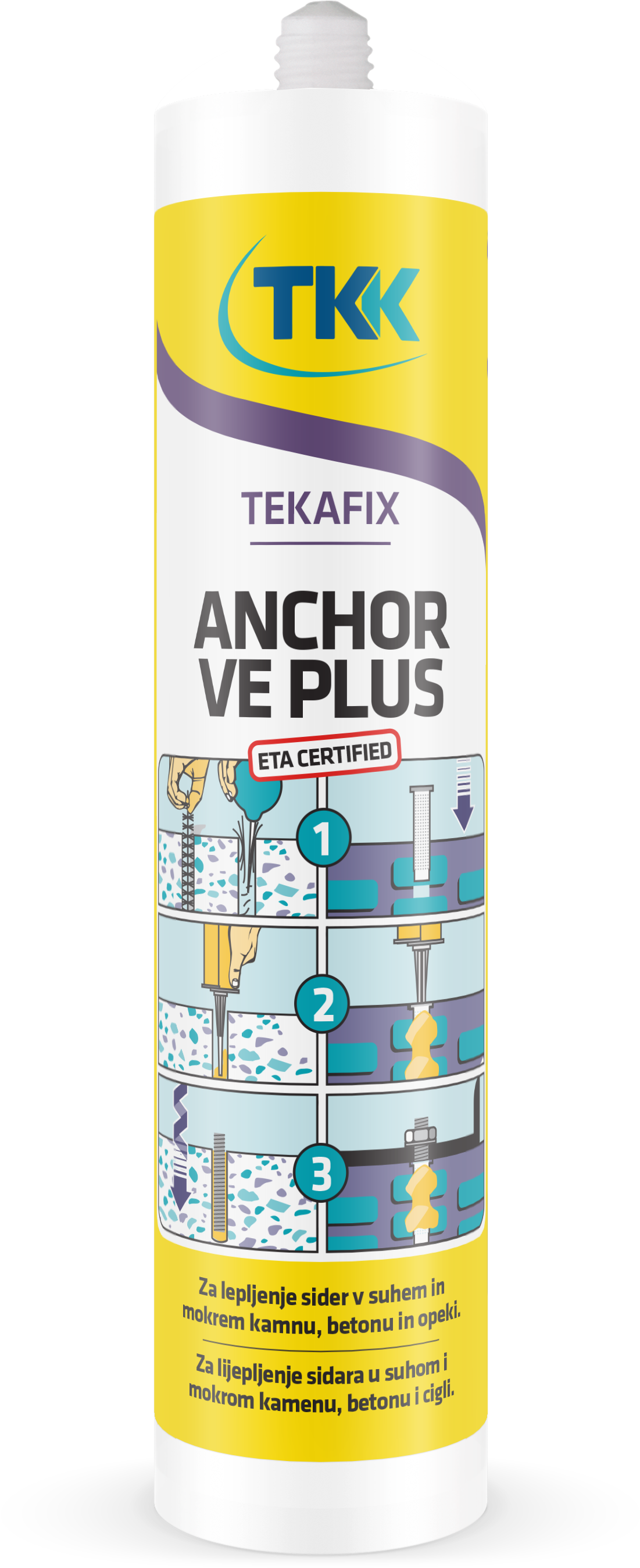 Tekafix Anchor Ve Plus - Lepljenje Pod Vodo (1181x2953), Png Download