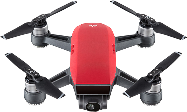 Dji Spark [lava Red] - Dji Spark Fly More Combo Lava Red (720x720), Png Download