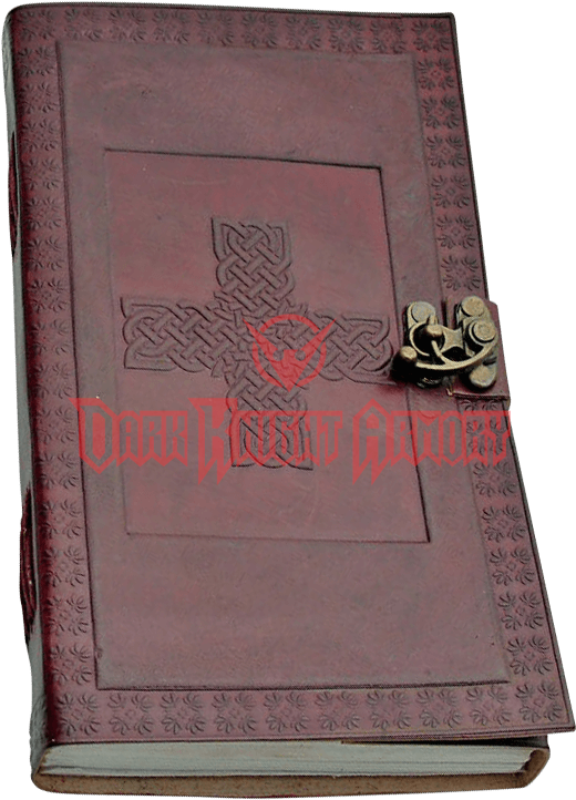 Celtic Cross Journal With Lock - Wallet (722x722), Png Download