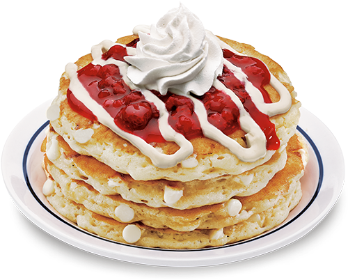 Congratulations Transparent Icon - Ihop Raspberry White Chocolate Pancakes (720x481), Png Download